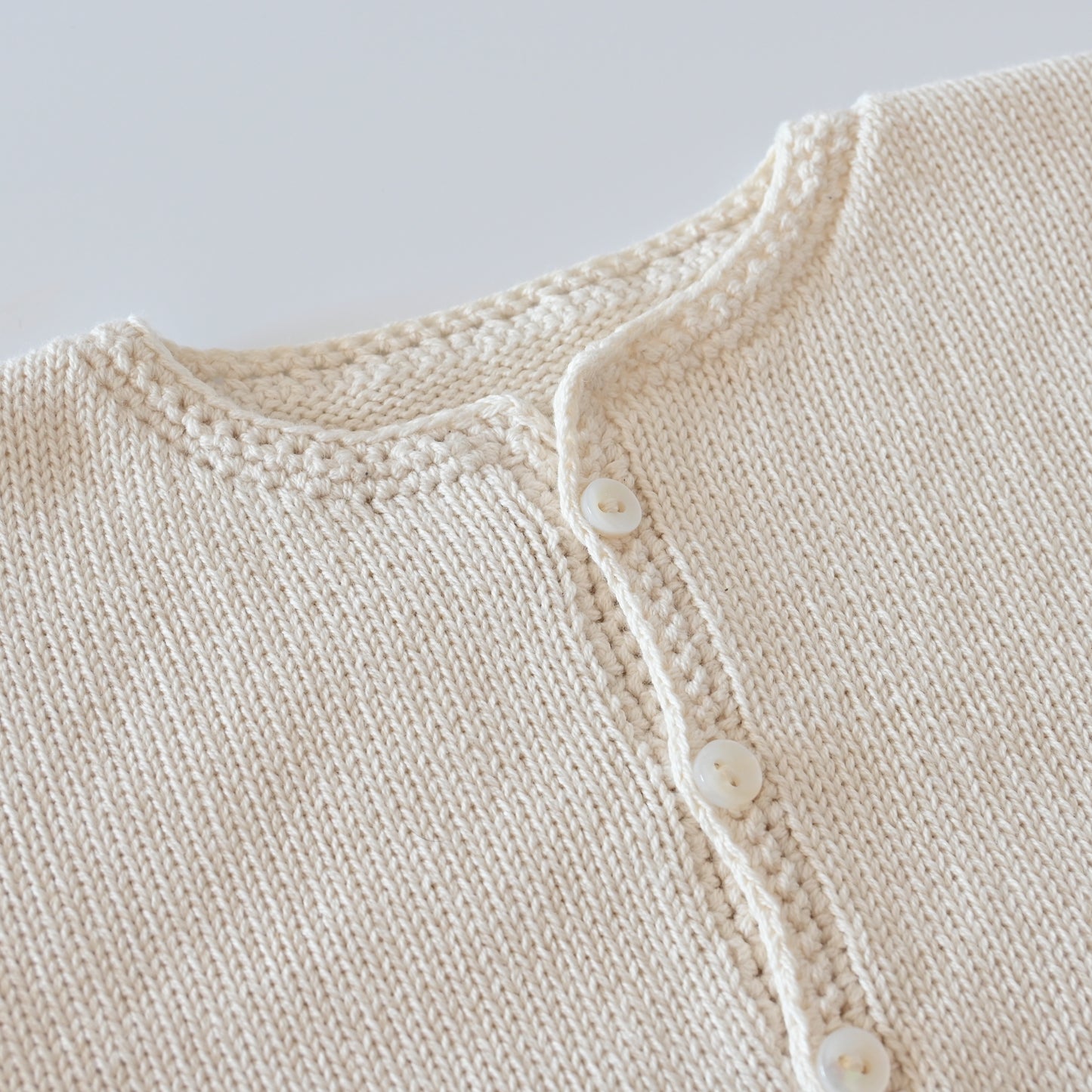 Babycardigan Off White