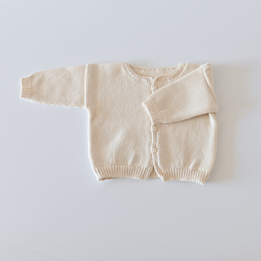 Babycardigan Off White