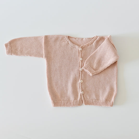 Babycardigan Rose