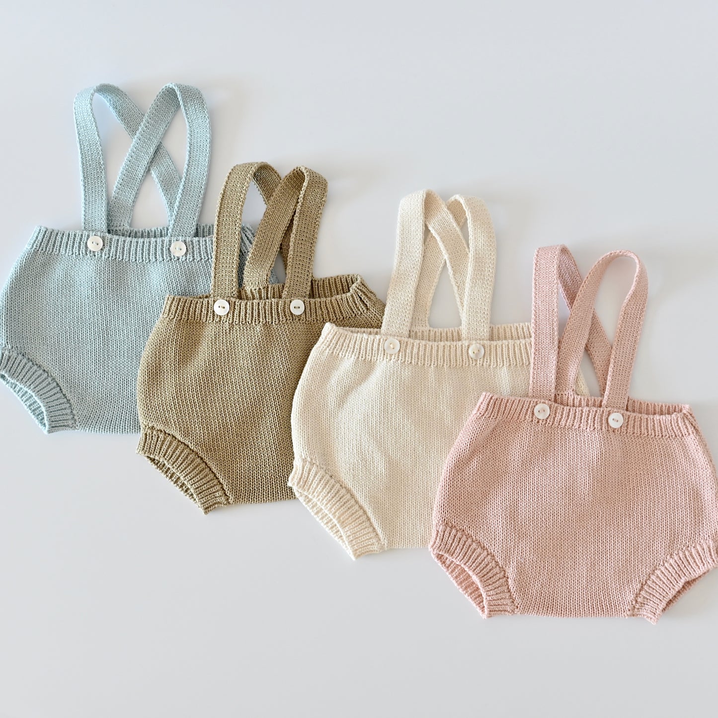Babystrampler Off White