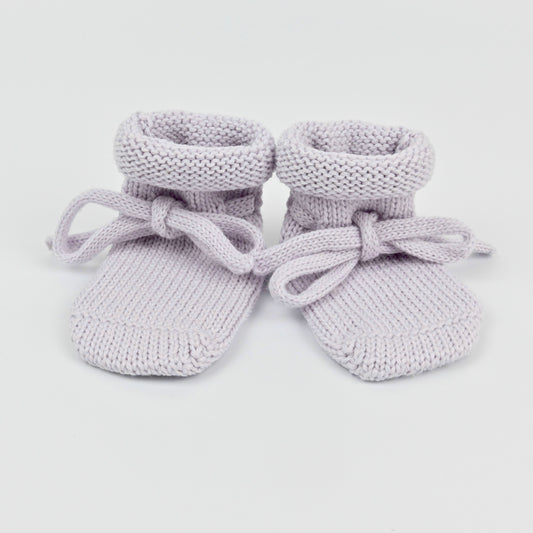 Sample Babyschuhe Grey Lavender