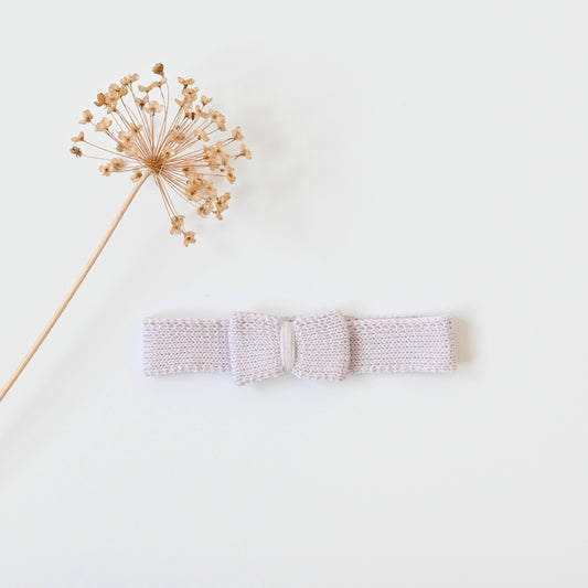 Haarband 'Bow' Grey Lavender