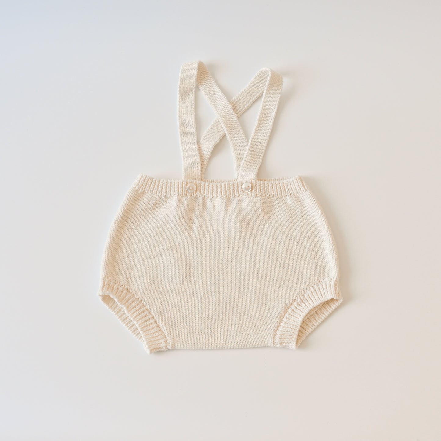 Babystrampler Natural White