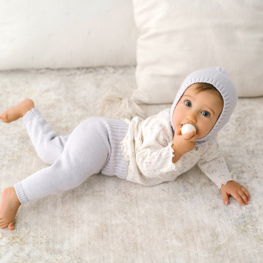 Schalmütze 'Balaclava' Grey Lavender