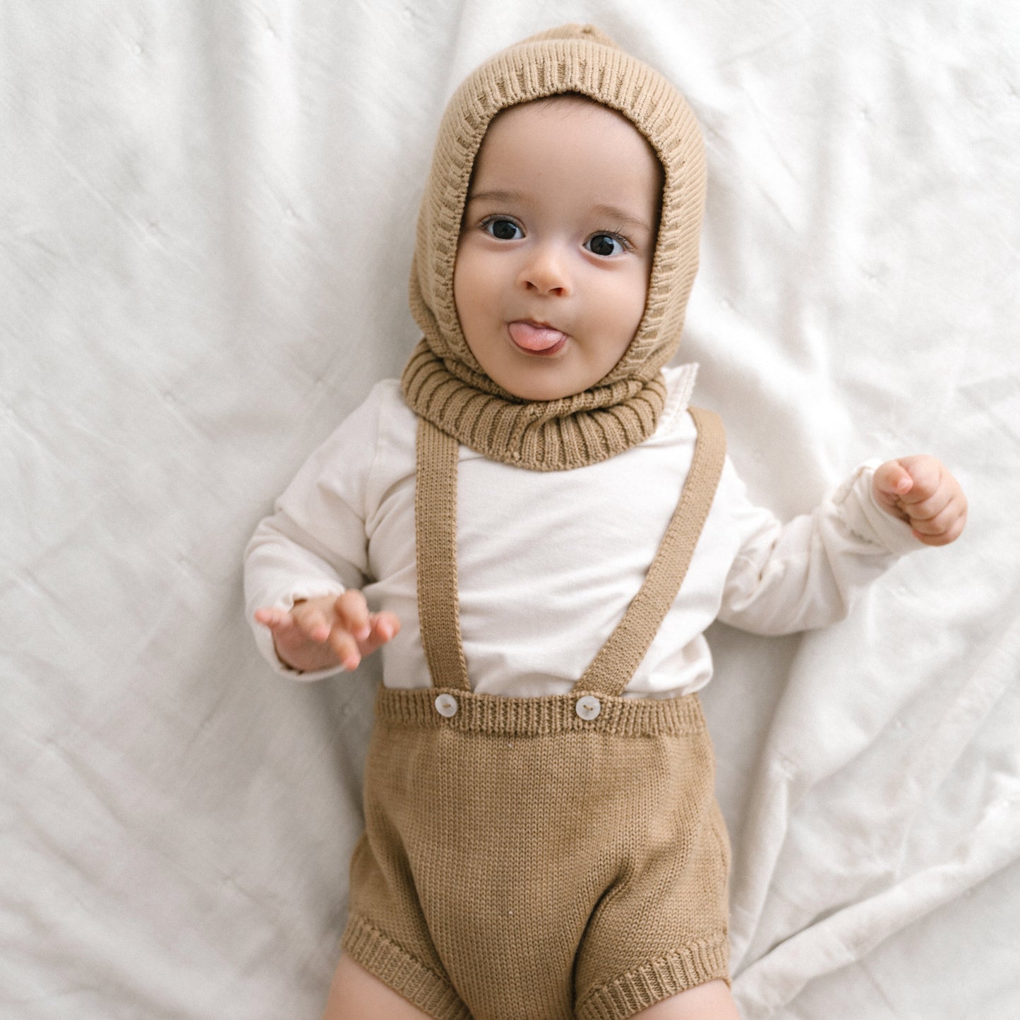Schalmütze 'Balaclava' Stone Grey