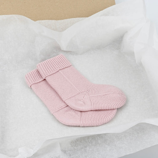 Babysocken Dusty Rose