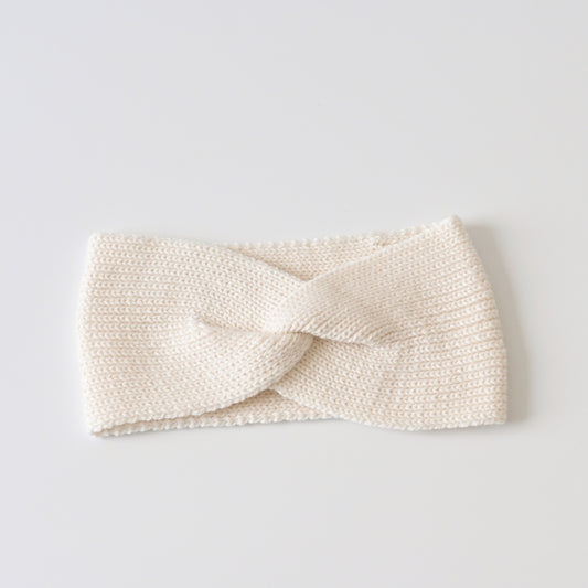 Stirnband Natural White